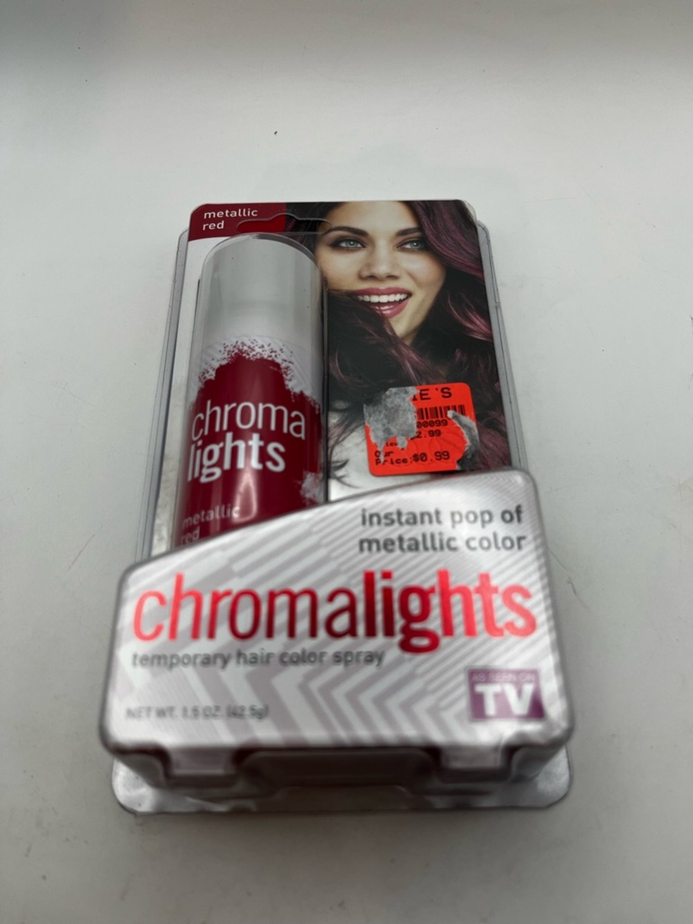 Chromalights Metallic Red Temporary Hair Color Spray - Chromalights
